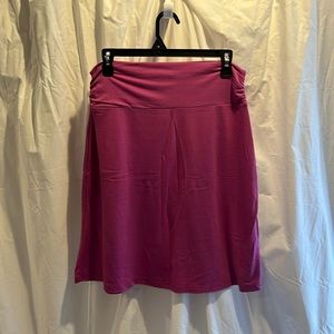 Plum skirt
